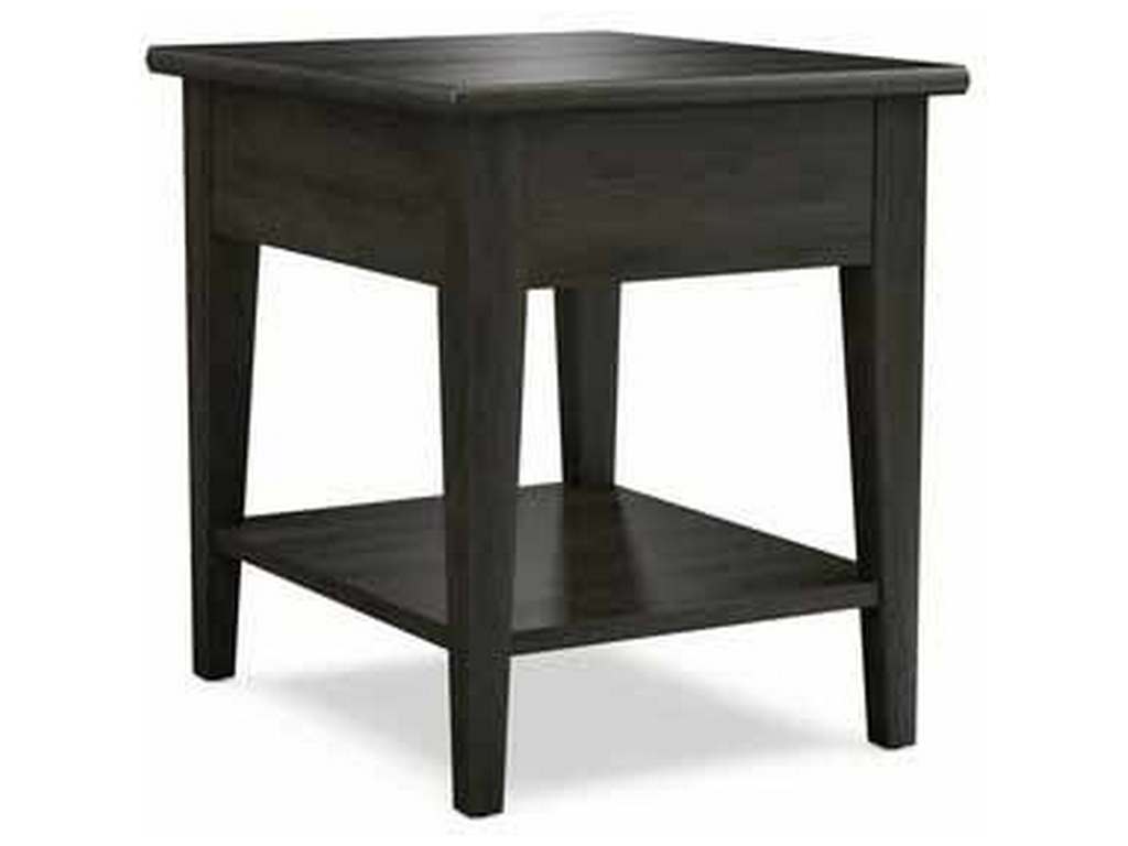 Durham 905-530S Solid Accents 20 x 24 inch End Table with Shelf
