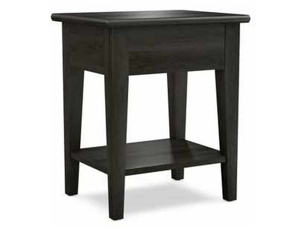 Durham 905-533S Solid Accents 16 x 20 inch Small End Table with Shelf
