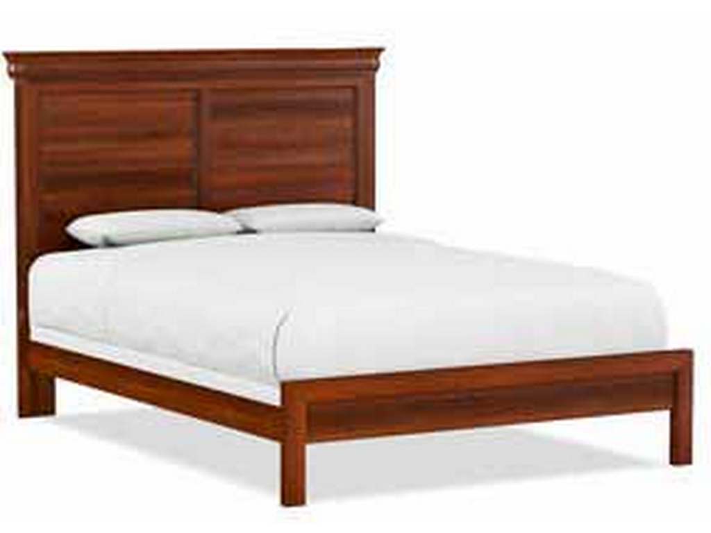 Durham 975-134B Chateau Fontaine Queen Panel Bed with Low Footboard
