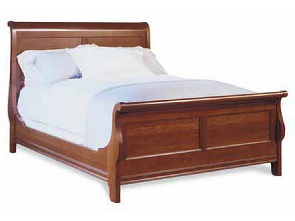 Durham 975-148 Chateau Fontaine King Sleigh Bed