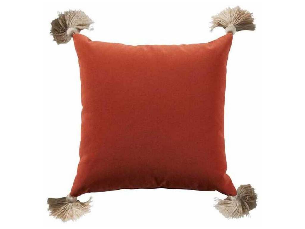 Gabby Home G102-102022 Terra Cotta Velvet Pillow