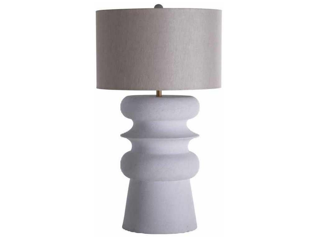 Gabby Home SCH-175060 Claudius Table Lamp White