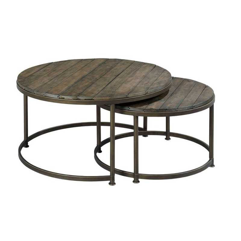 Hammary 563-911 Leone Round Cocktail Table