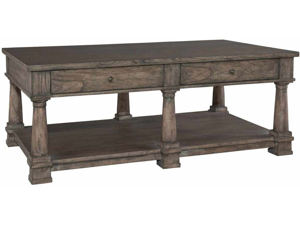 Hekman 23501 Lincoln Park Rectangular Coffee Table With Drawers