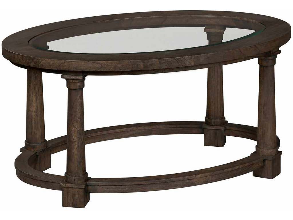 Hekman 25600 Linwood Oval Coffee Table