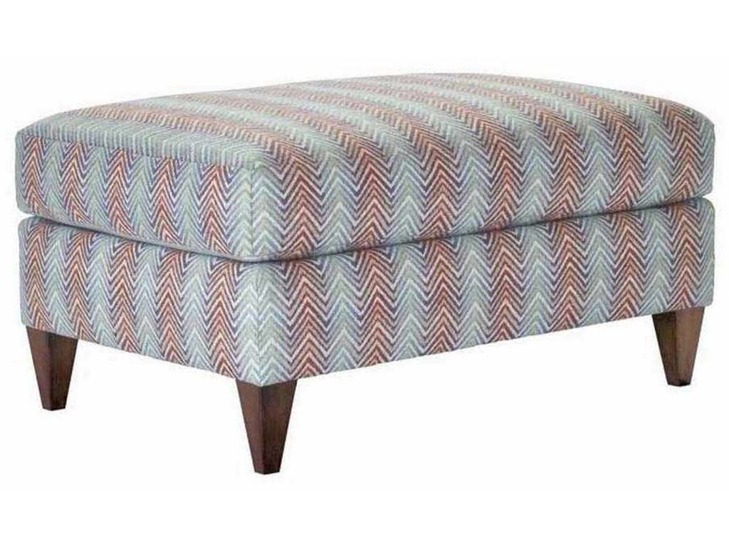 Hickory Chair HC9109-29 Traditions Made Modern Emiline Ottoman