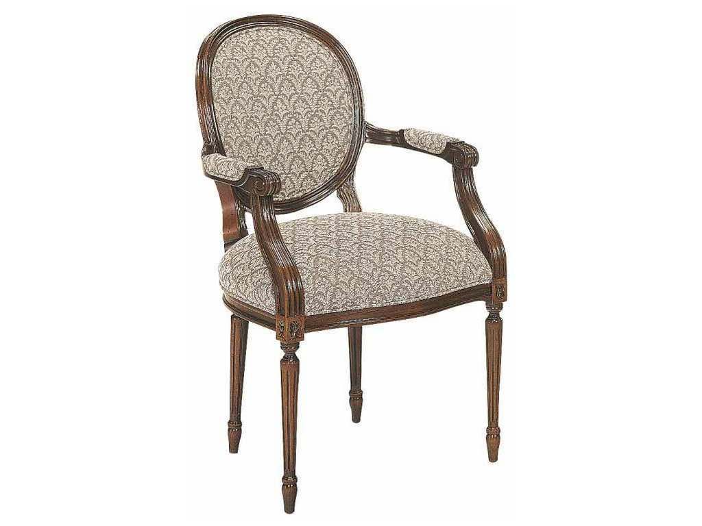 Hickory Chair HC3105-11 James River Louis XVI Arm Chair