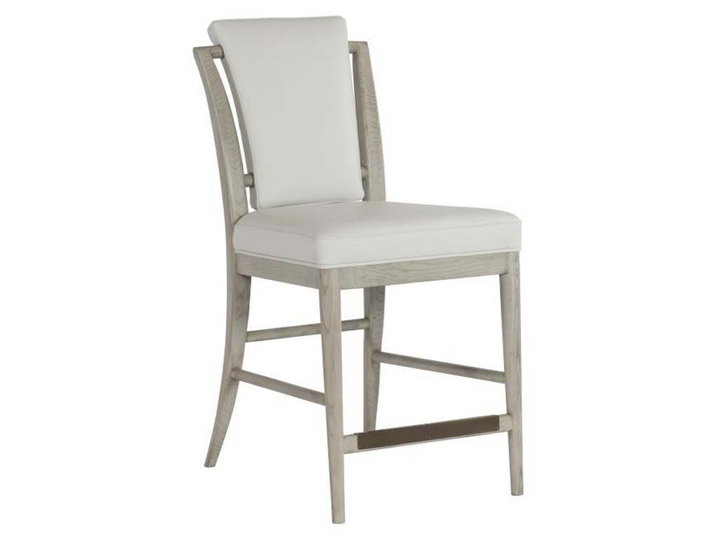 Hickory Chair HC3429-03 David Phoenix Upholstery Salmore Counter Stool