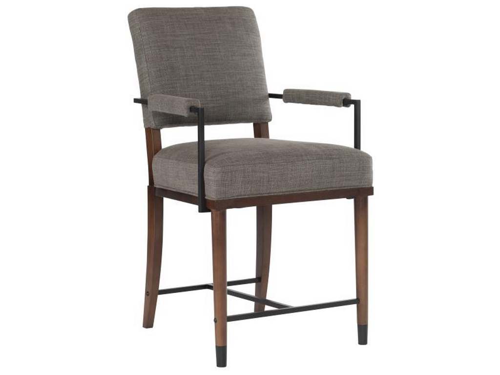 Hickory Chair HC7223-03A Ray Booth Aldrick Counter Stool with Arm