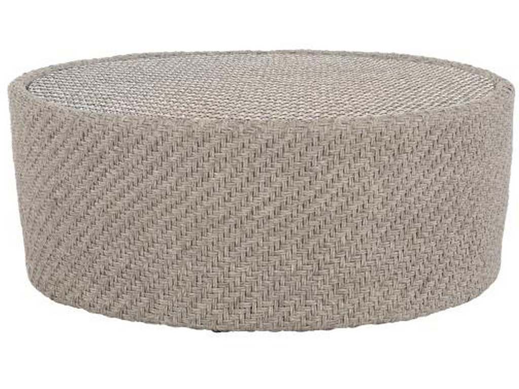 Hickory Chair HCD8778-STK Hable Outdoor Yara Woven Cocktail Table