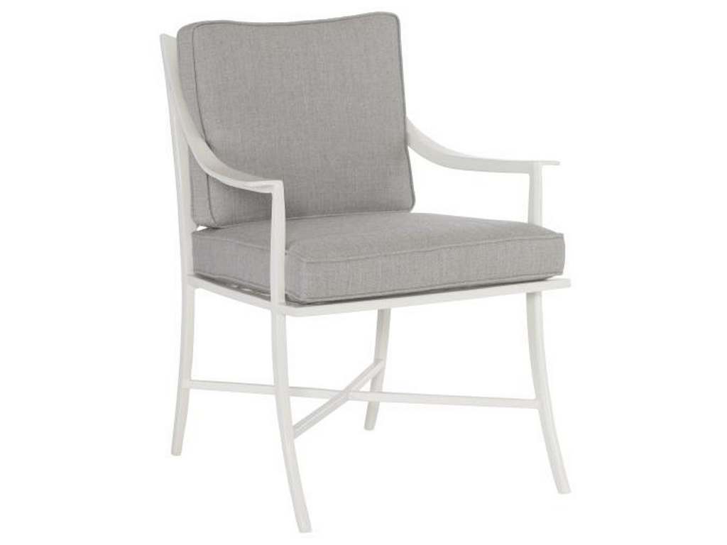 Hickory Chair HCD8900-01-W Hable Outdoor Haret Dining Chair Cloud White