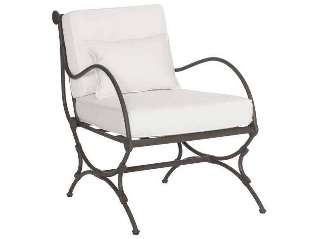 Hickory Chair HCD8901-24-V Hable Outdoor Ibis Lounge Chair Verdigris