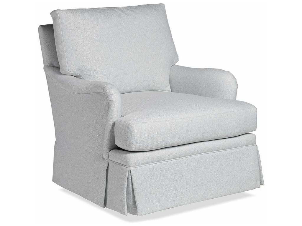 Jessica Charles 532SK-S  Simon Skirted Swivel Chair
