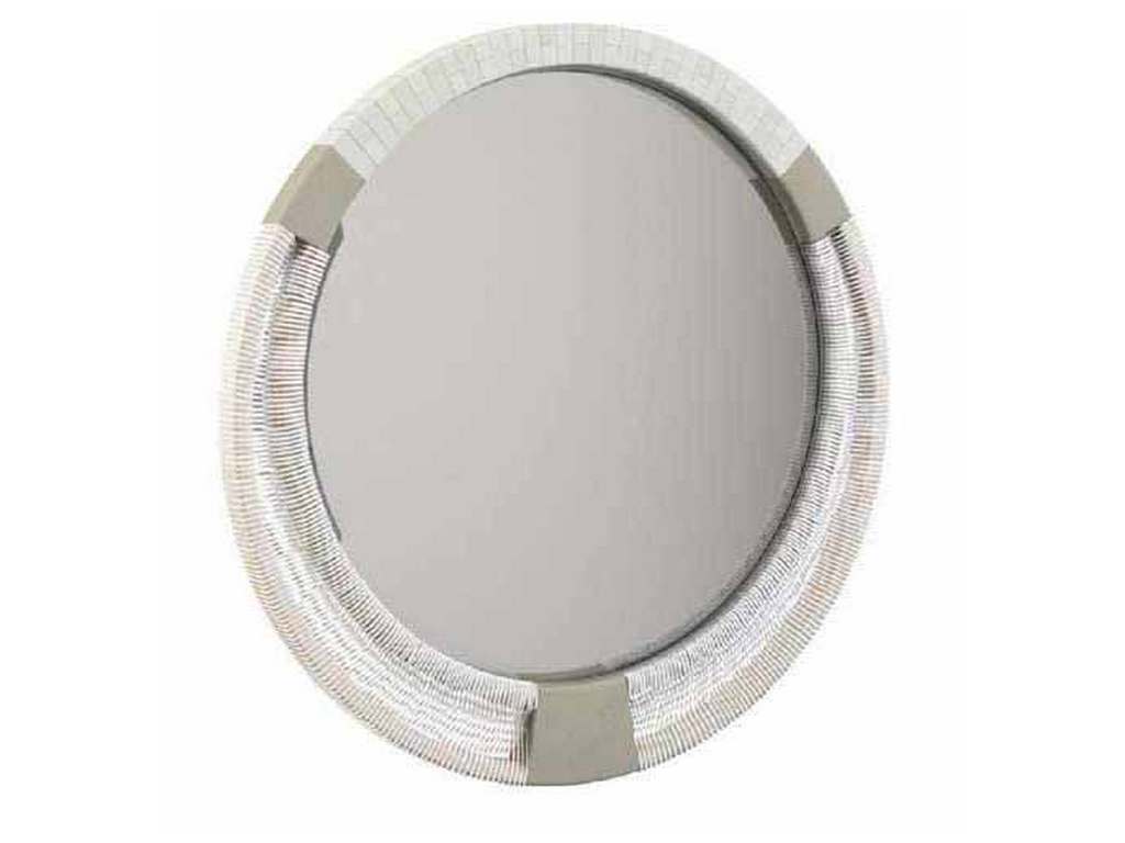 Jonathan Charles 001-1-610-BON Water Gyre Round Multimedia Mirror