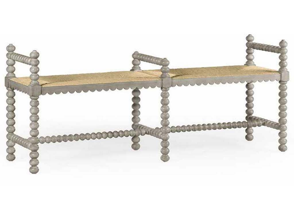 Jonathan Charles 530007 William Yeoward Country House Chic Bellingham Double Bench