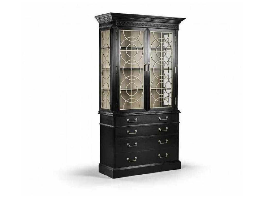 Jonathan Charles 493072-BLA Reimagined Sprite Display Cabinet