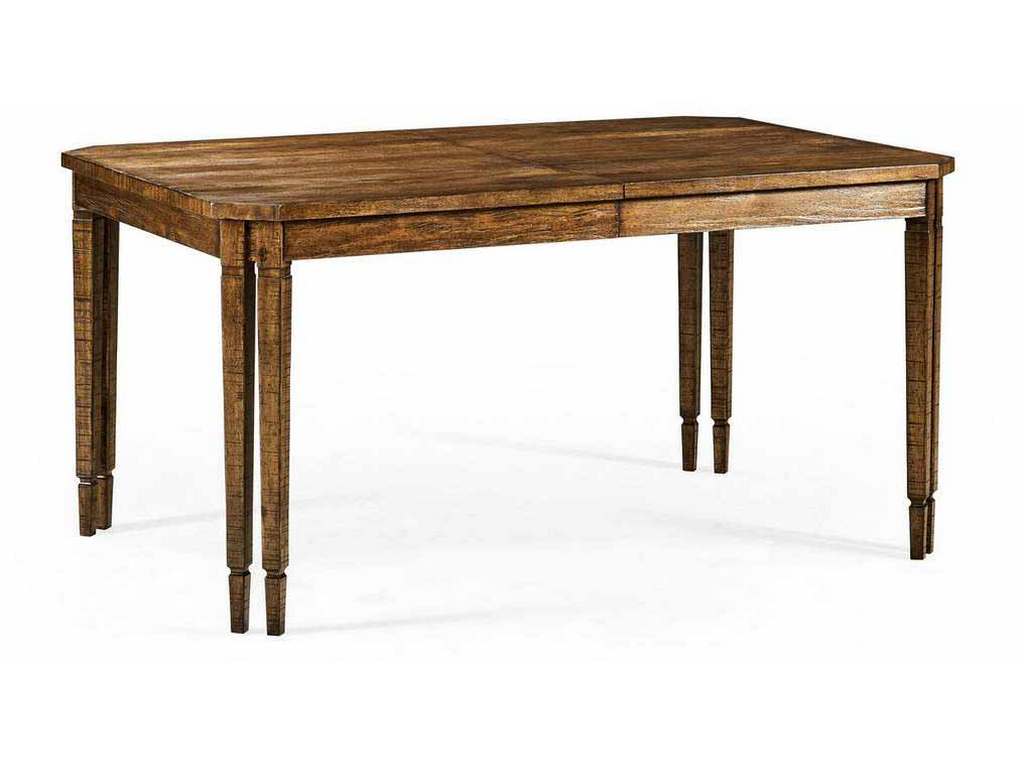 Jonathan Charles 491099-60L-CFW JC Casual Rectangular Dining Table in Country Walnut