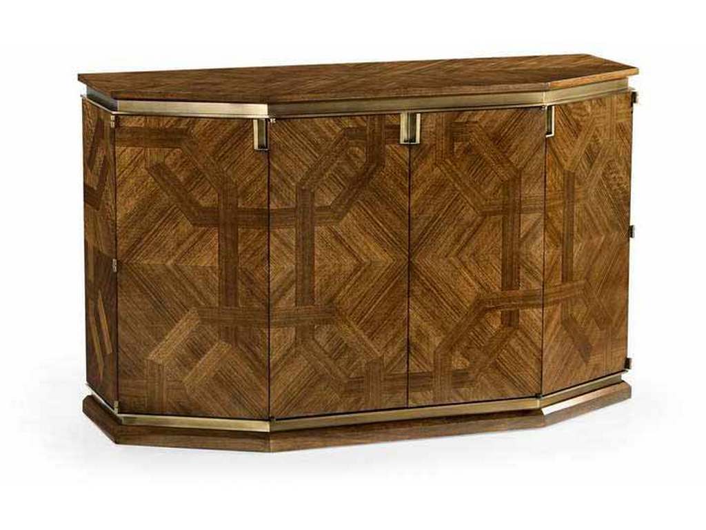 Jonathan Charles 500362-WTL Toulouse Parquetry Cabinet