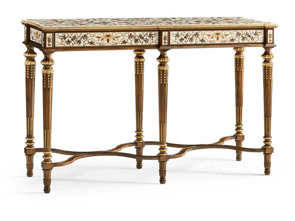 Jonathan Charles 007-3-AT0-OLP JC Traditional Trianon Console Table