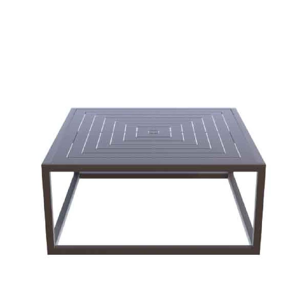 Kellex OD-HC09675-21S Grove Outdoor Square Cocktail Table