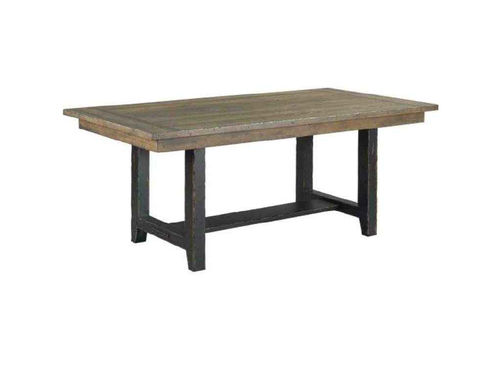 Kincaid 860-744 Mill House 74 inch Webb Trestle Table