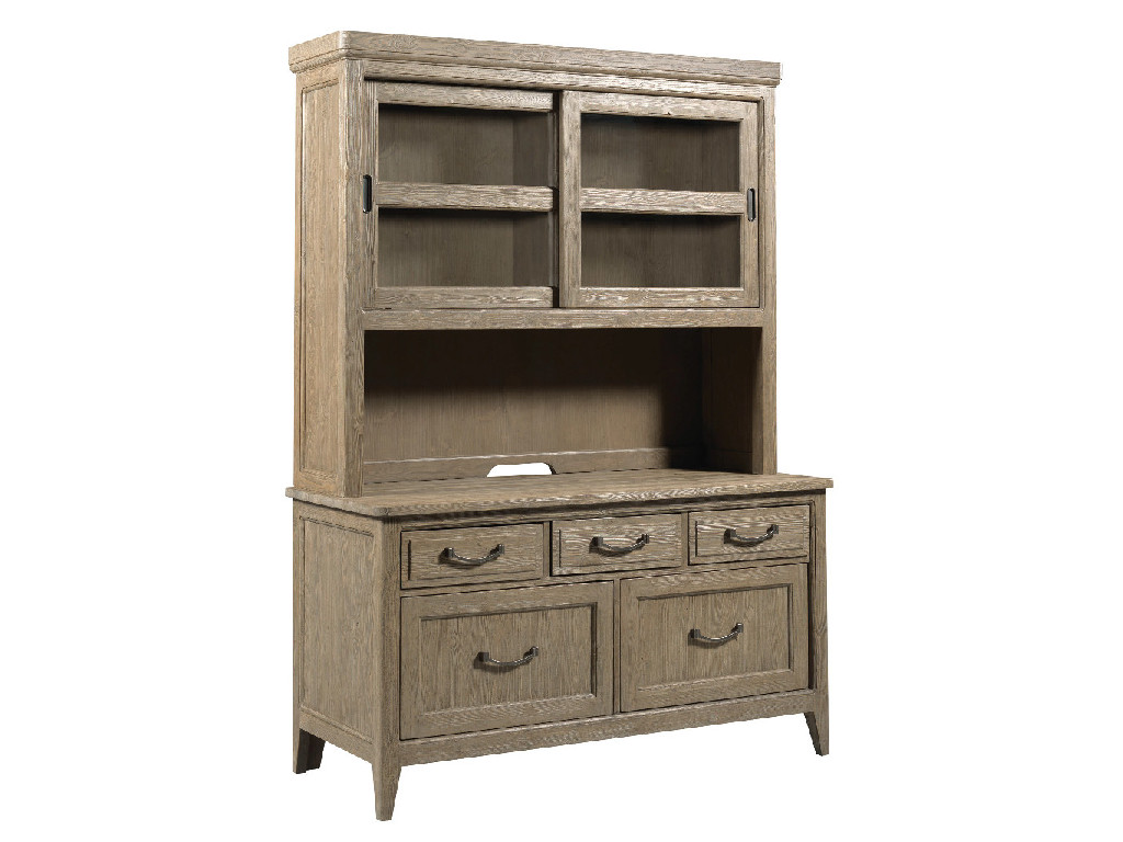 Kincaid 025-941P Urban Cottage Barlow Office Credenza Hutch Complete