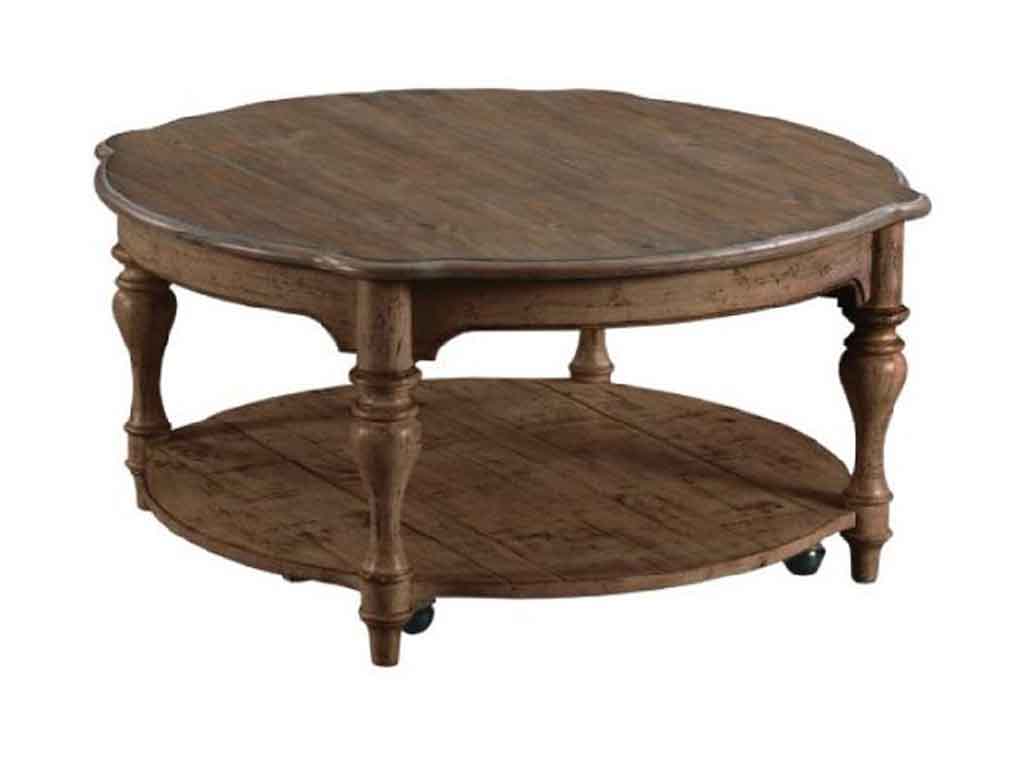 Kincaid 76-024 Weatherford Bolton Round Cocktail Table