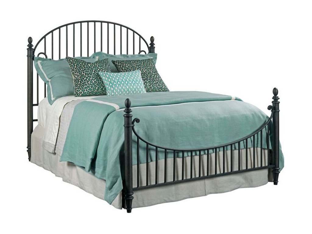 Kincaid 76-126P Weatherford Caitlins King Metal Bed Complete