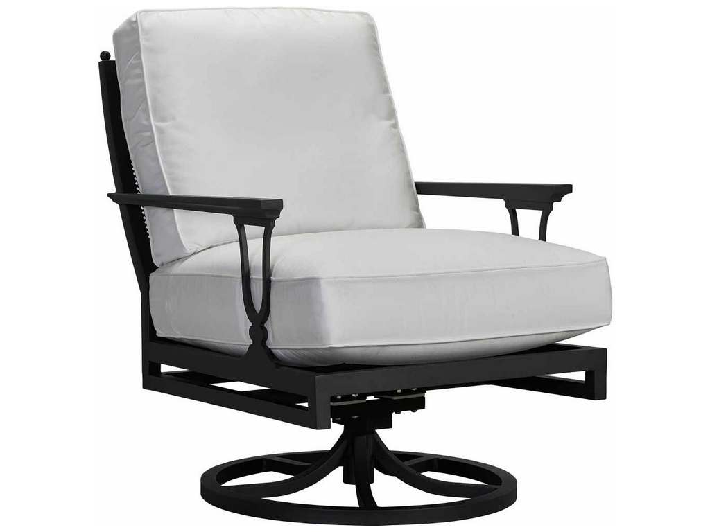 Lane Venture 231-73 Winterthur Swivel Rocker Lounge Chair Mesh Back