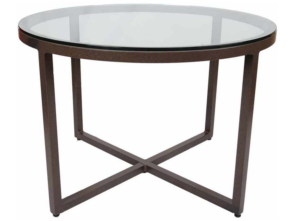 Lane Venture 455-42 Contempo Round Dining Table Glass Top