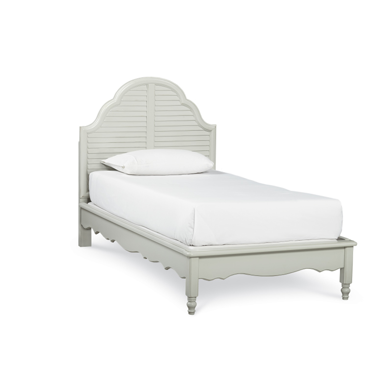 Legacy Classic Kids 3830-4911K, 3830-4103, 3830-4911 Inspirations by Wendy Bellissimo Morning Mist Catalina Platform Bed Twin