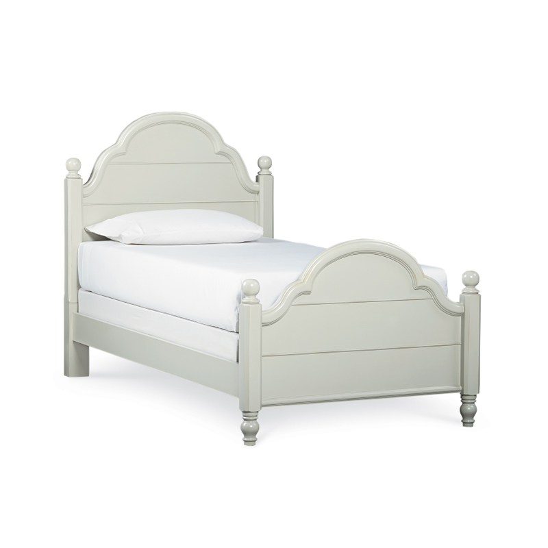 Legacy Classic Kids 3830-4203K, 3830-4203, 3830-4213, 3830-4900 Inspirations by Wendy Bellissimo Morning Mist Westport Low Poster Bed Twin