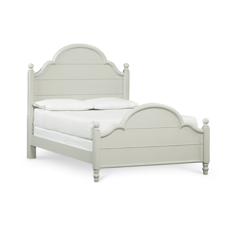 Legacy Classic Kids 3830-4204 Inspirations by Wendy Bellissimo Morning Mist Westport Low Poster Headboard Full