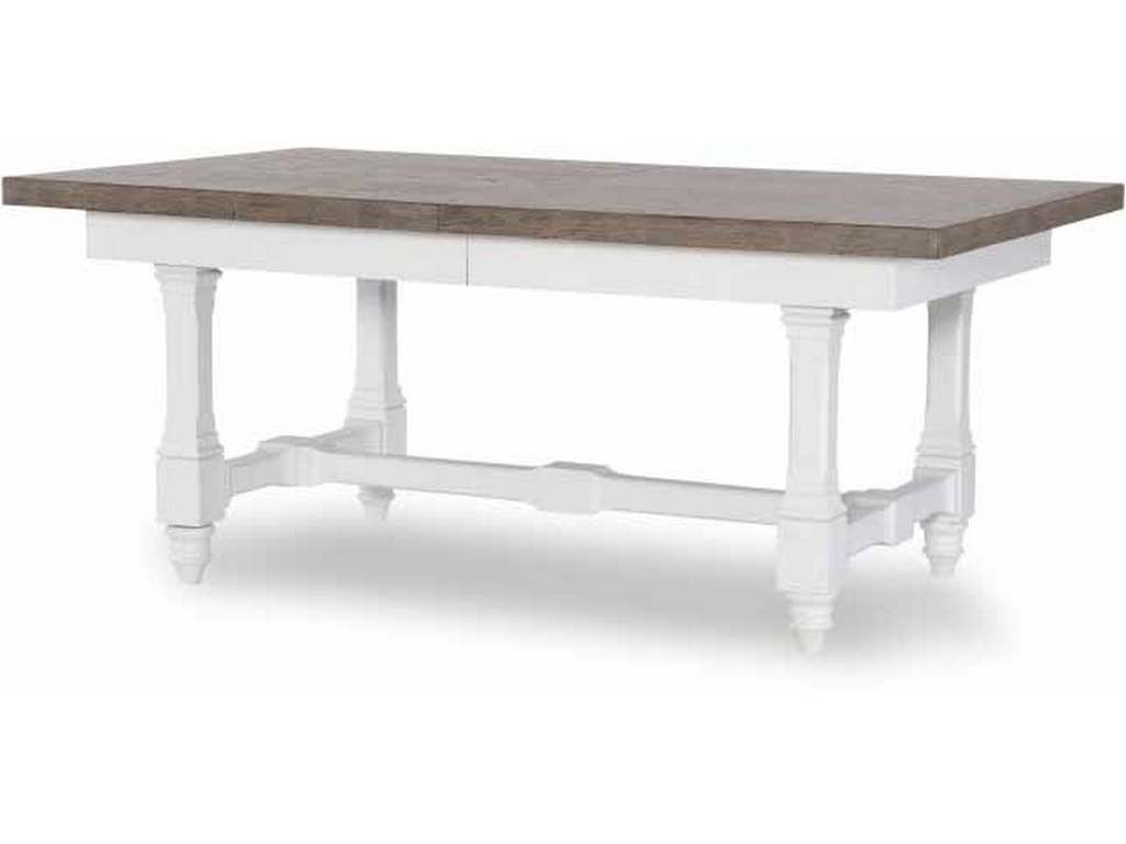 Legacy Classic 1374-121T Essex White Trestle Dining Table Top