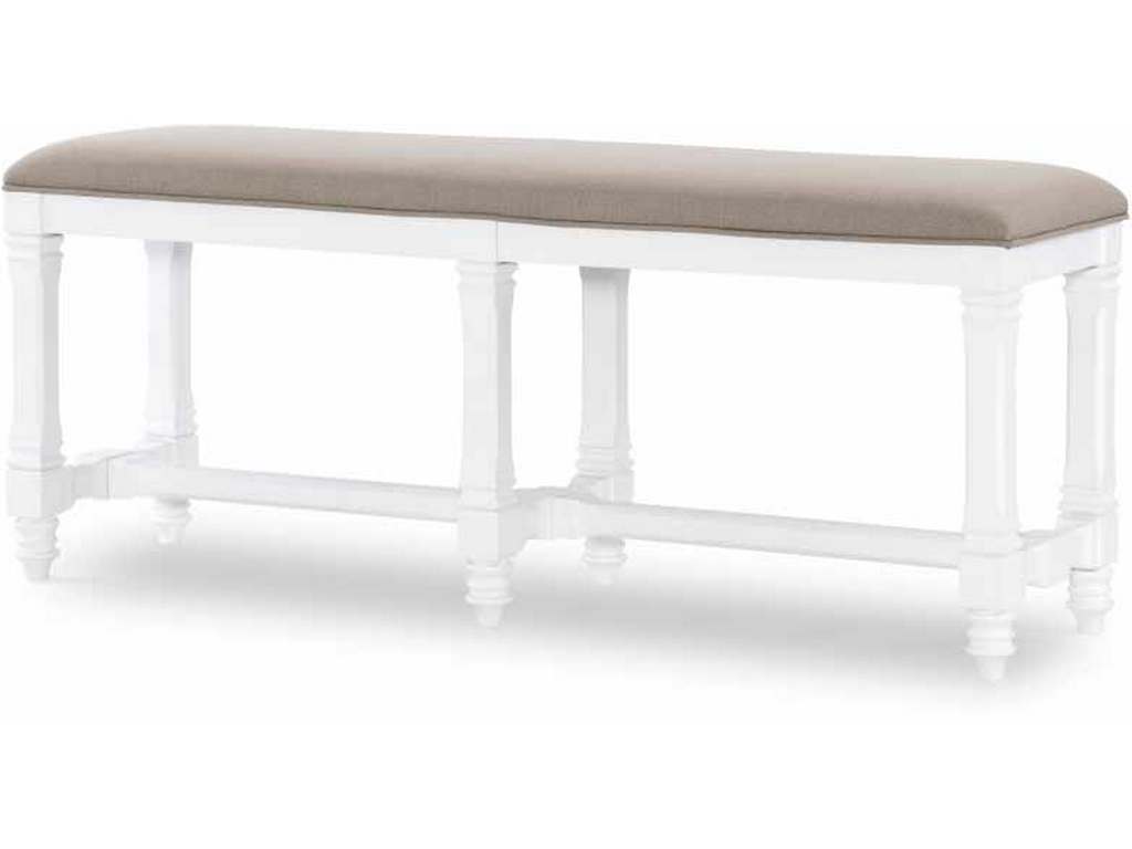 Legacy Classic 1374-745 Essex White Counter Height Dining Bench