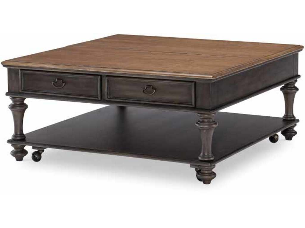 Legacy Classic 2312-904 Kingston Dark Sable Square Lift Top Cocktail Table