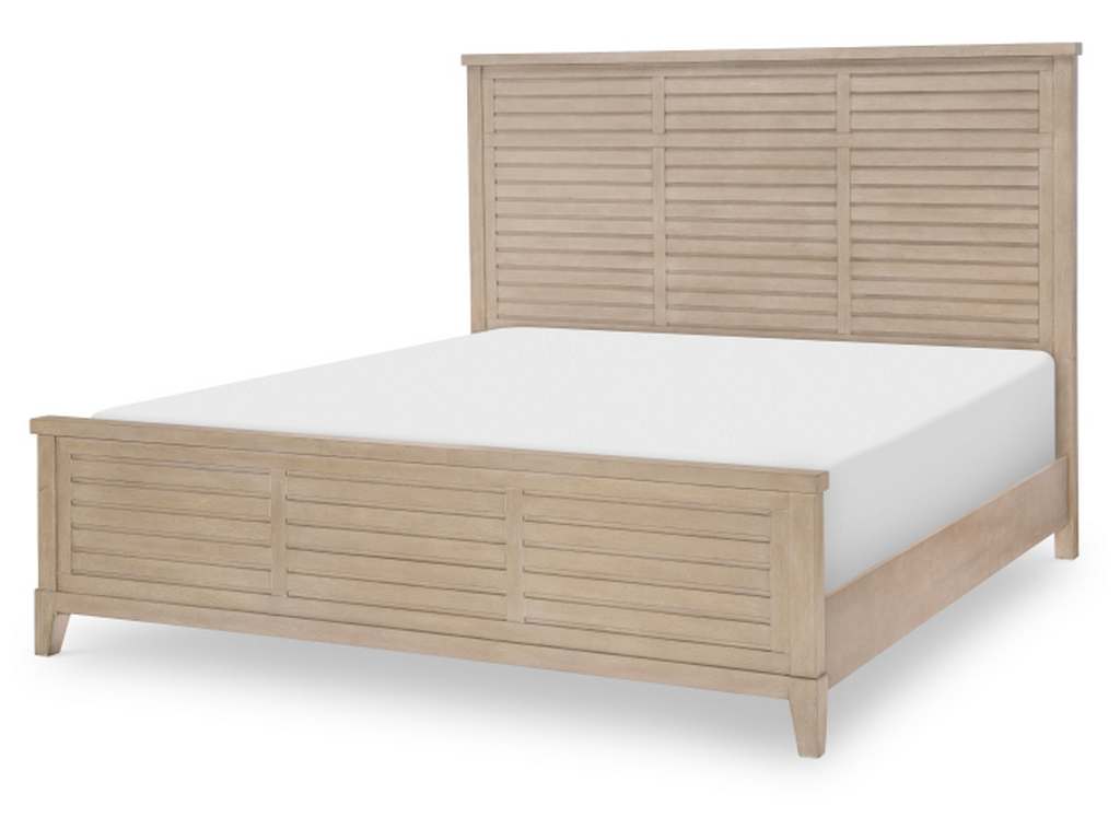 Legacy Classic 1310-4105K Edgewater Soft Sand Panel Bed Queen