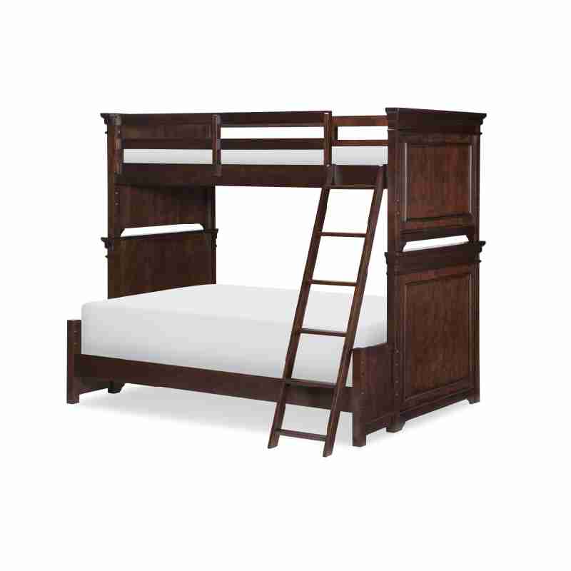 Legacy Classic Kids 9814-8140K 9814-8120 9814-8130 9814-8140 N888-4924 9814-8110 Canterbury Warm Cherry Twin Over Full Bunk Bed