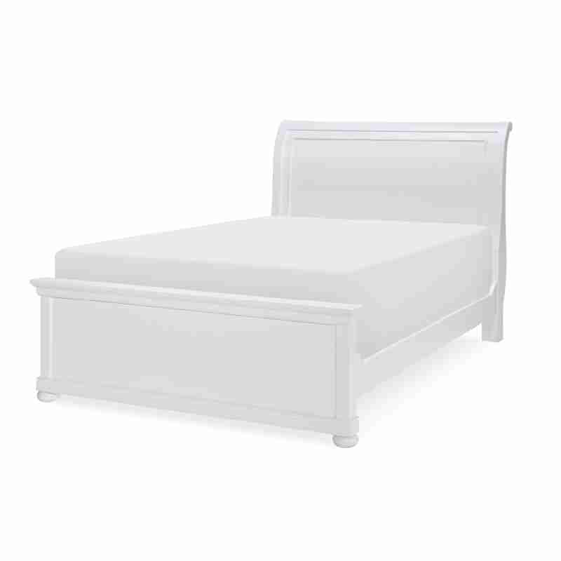 Legacy Classic Kids 9815-4305K 9815-4305 9815-4115 9815-4901 Canterbury White Complete Sleigh Queen Bed