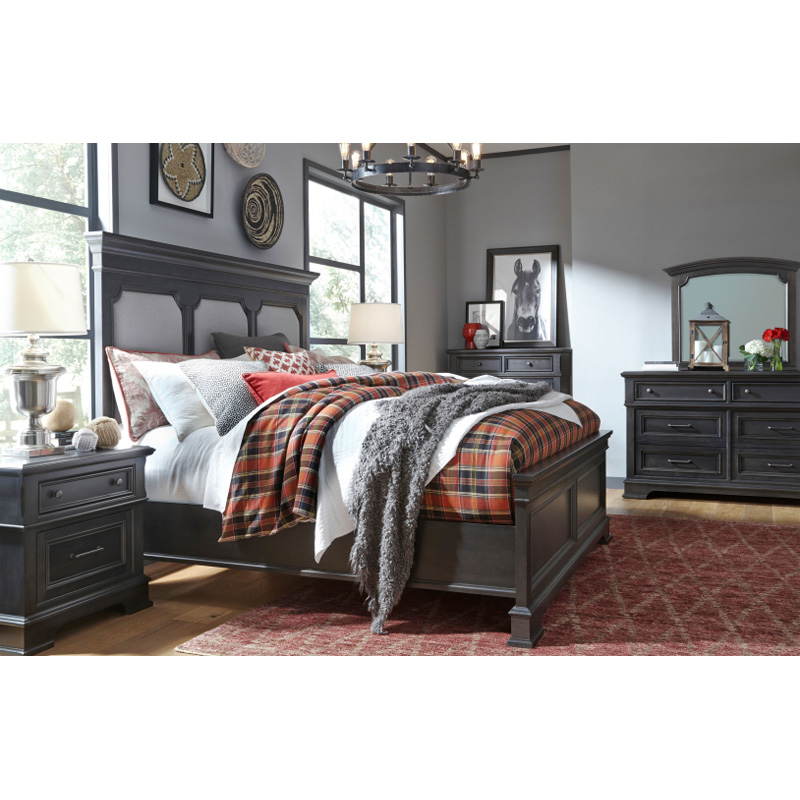 Legacy Classic 8340-4207K 8340-4206 8340-4116 8340-4903 Townsend Upholstered Panel Bed California King