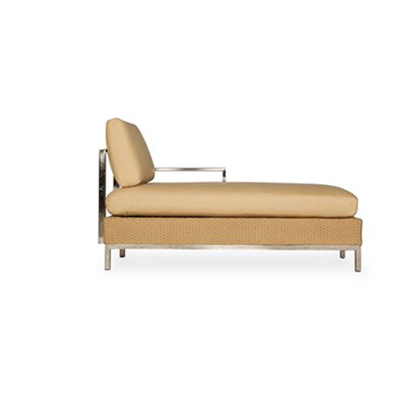 Lloyd Flanders 203325 Elements LAF Chaise with Steel Arms