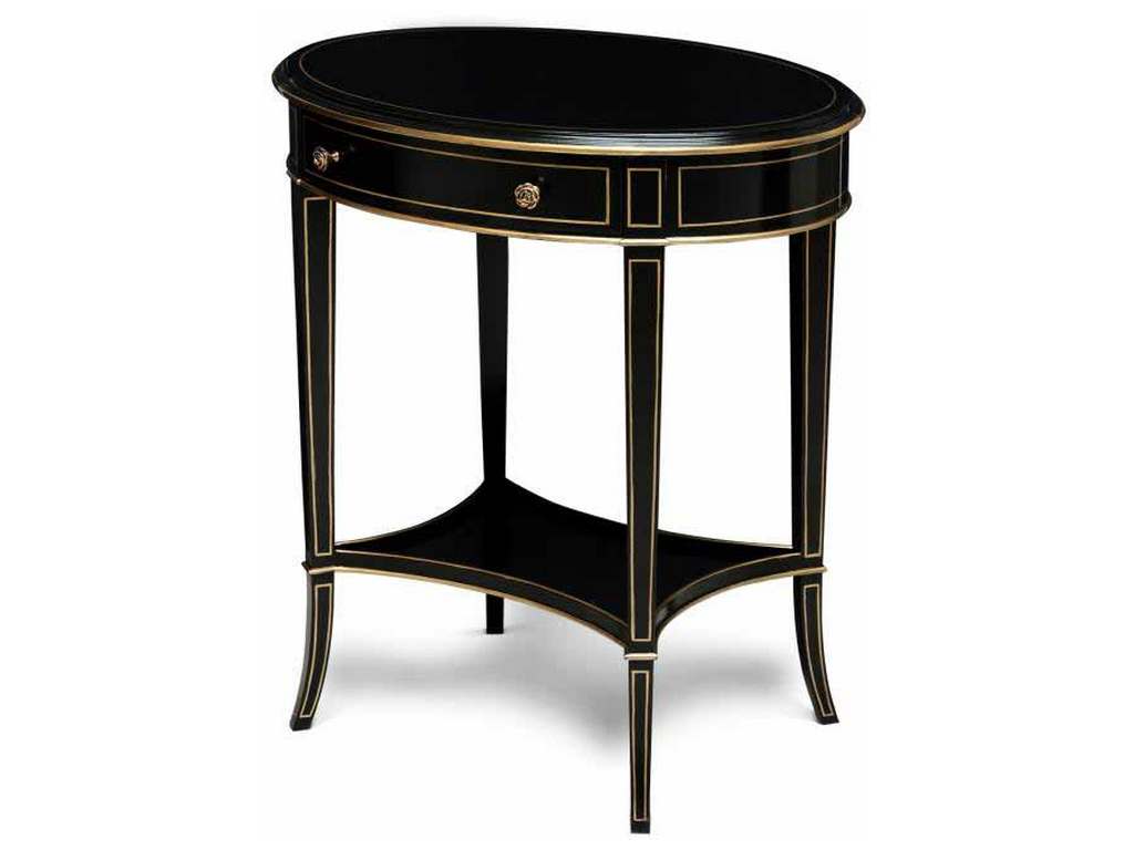Maitland Smith 89-1010 Scarborough House Equinox Oval Side Table
