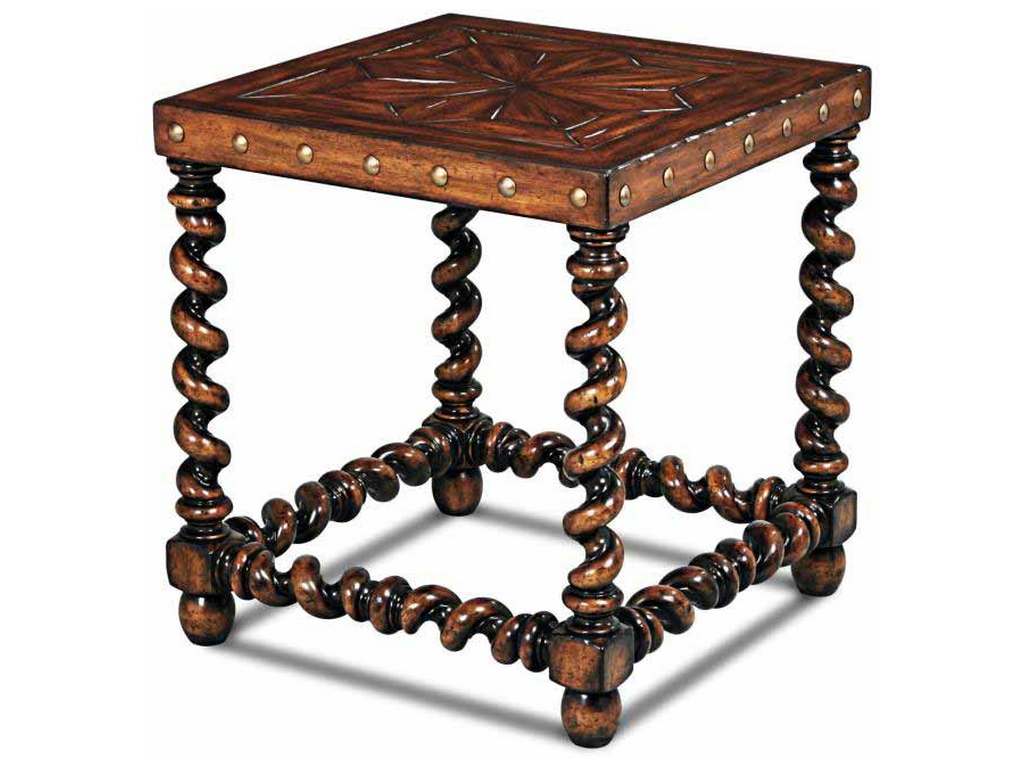 Maitland Smith 89-1012 Scarborough House Serpentine Side Table