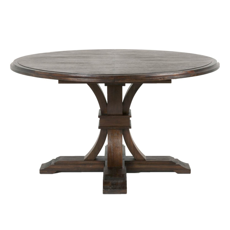 Essentials For Living 6070 Traditions Devon Round Extension Dining Table