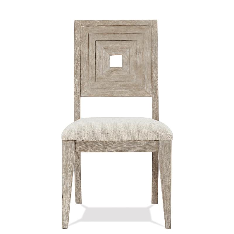 Riverside 73457 Cascade Upholstered Wood Back Side Chair