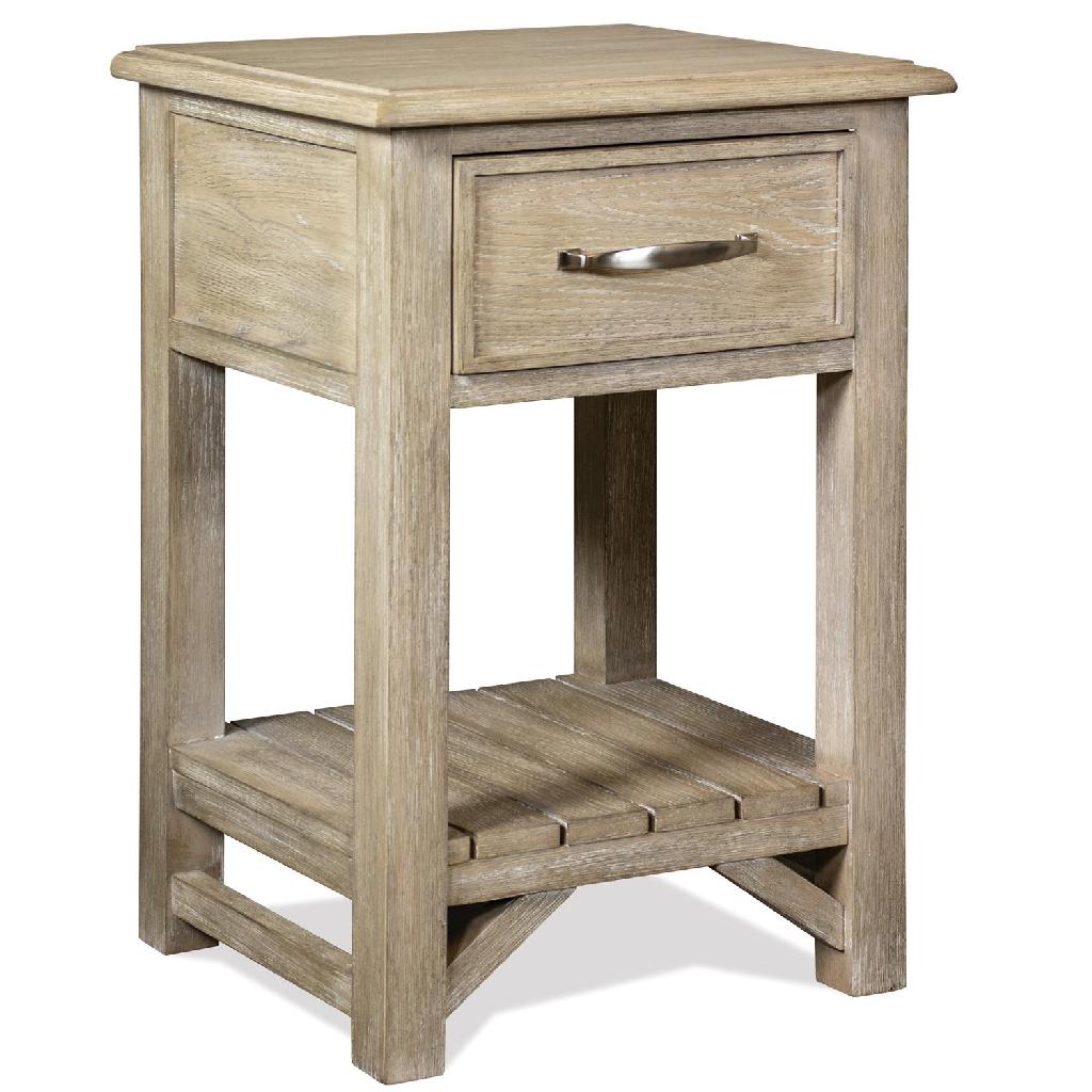 Riverside 28468 Talford Natural One Drawer Nightstand