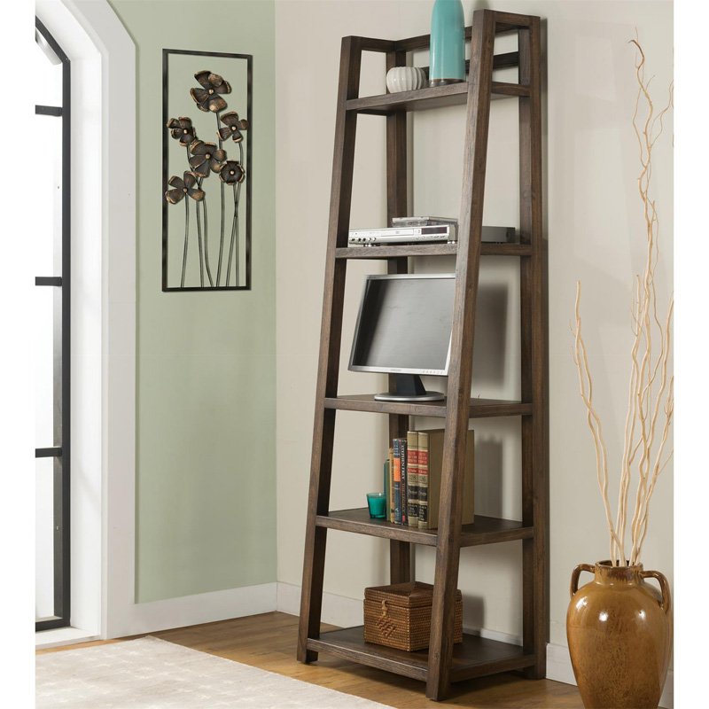 Riverside 28038 Perspectives Leaning Bookcase
