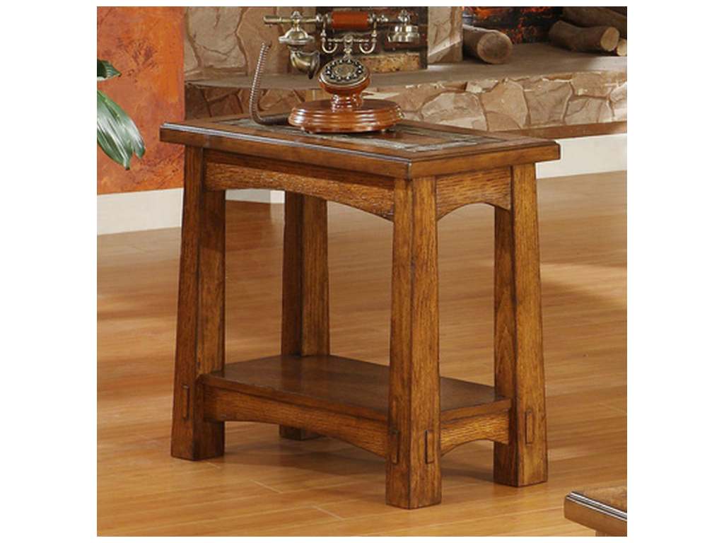 Riverside 2911 Craftsman Home Chairside Table
