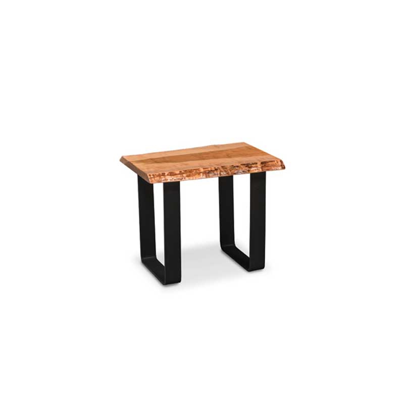 Simply Amish FLLIV-03A-03C-C17-B Live Edge Character Cherry End Table