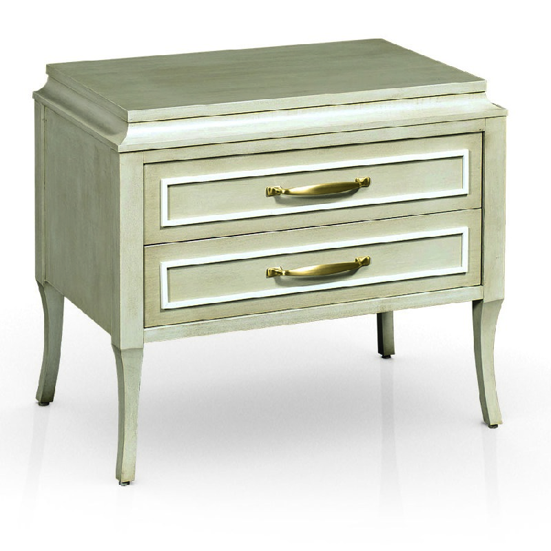 Simply Amish SNHAL-02B Haley 2 Drawer Nightstand